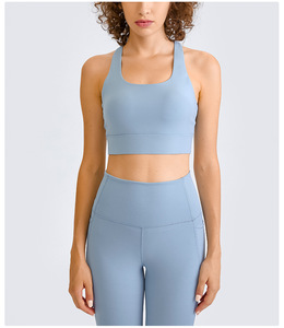 Reggiseno Sportivo Lulu con Logo, Nuovo Modello Antiurto Modellante per Donna, per Corsa, Yoga e Fitness - Product Image 1