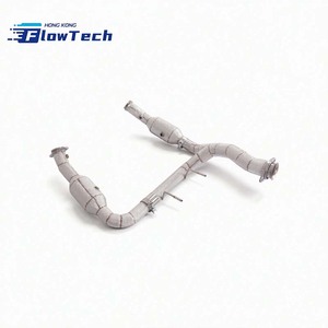 ท่อดาวน์ไปป์สแตนเลส SS304 แบบไหลสูง พร้อมแผ่นกันความร้อน สำหรับรถฟอร์ด F-150 5.0L Coyote ปี 2015-2023 - Product Image 6