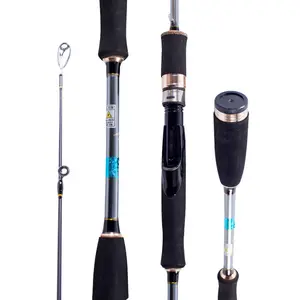 FISHGANG fishing rod hot sale 2.4m 2.1m long cast spinning casting high carbon freshwater seawater Sea Bass lure rod
