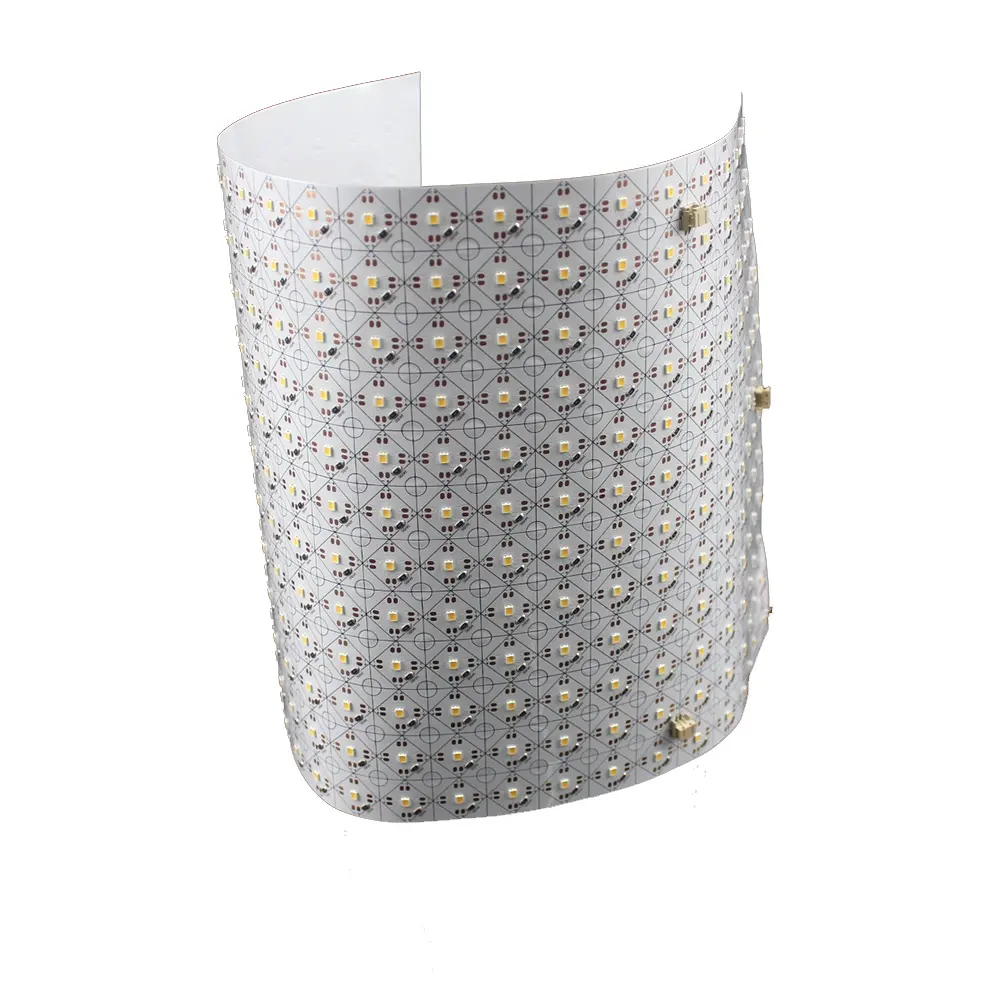 Ultra Thin 24V SMD 2835 288Leds/PC Single Cuttable Flex Backlight Panel Flexible LED Light Sheet