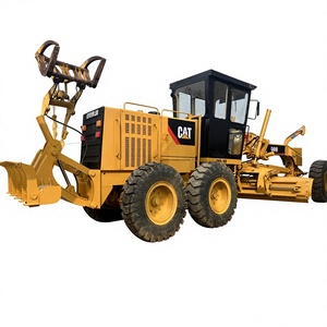 Motoniveladora CAT 140H con Cuchilla y Raspador, Equipo de Construcción Amarillo, 14000 kg, 0-2000 Horas de Trabajo - Product Image 1