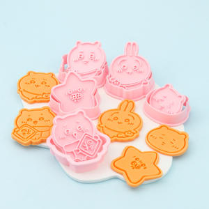 Nouveau moule à biscuits en PLA personnalisable en 3D, simulation de dessin animé, <span class=keywords><strong>petit</strong></span> huit Usagi Gikai Wa Kawaii, outil de découpe à pression pour la pâtisserie - Product Image 2
