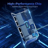 Adaptateur Ethernet Starlink Gen 3, routeur Internet satellite filaire avec 4 ports, connexion rapide et stable