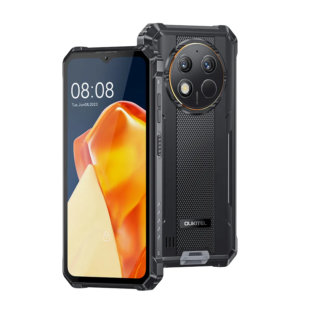 Original new Oukitel WP28 reinforced smartphone 8GB+256GB 6.52 inch dual SIM card 10600mAh battery Android 13 48MP camera phones