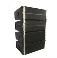 PA LA-1 Dual 6 Inch Mini Line Array Sound Box Speaker Sistem Speaker Array Profesional