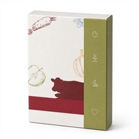 Boîte en carton pliable personnalisée pour l'emballage des aliments pour animaux de compagnie avec impression en couleur intégrale