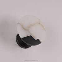 Applique murale LED moderne en albâtre de qualité supérieure pour éclairage doux résidentiel