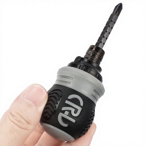 CRL Ratcheting <b>Screwdriver</b> Set Phillips Bit Interchangeable Multi-Size Diy Tool Kit - Product Image 3