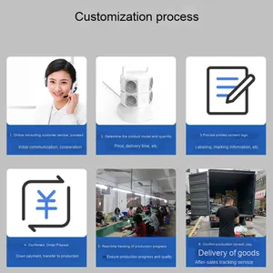 8 Outlet BS Surge Protector <strong>with</strong> 4 USB Charge Customized Multi Extension UK Standard <strong>Plug</strong> <strong>Power</strong> <strong>Strip</strong> - Product Image 5