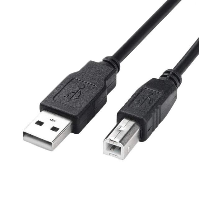 USB 2.0 Printer Cable 1M a Male to B Male Printer Usb Cable Data Charging Cable Cord for Labels Printer Scanner