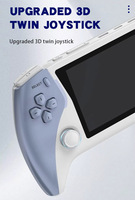 Console de jeu vidéo portable PROJECT X PRO, écran HD de 4,3 pouces, lecteur de jeux rétro avec manette de jeu, joystick pour enfants, cadeaux