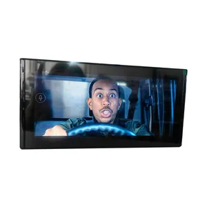 새로운 모델 10.1 인치 터치 스크린 4GB + 64GB 안드로이드 12 GPS 자동차 DVD 플레이어 아우디 A4L 클래스 2017-2019