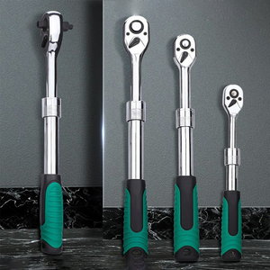 Llave de torsión de engranaje flexible reversible de liberación rápida de 72 dientes, llave de trinquete extensible de 1/<span class=keywords><strong>4</strong></span> "<span class=keywords><strong>3</strong></span>/8", llave de vaso de 1/2 pulgadas - Product Image 6
