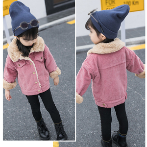 Abbigliamento Invernale per Bambini all'Ingrosso, Cappotto in Velluto a Coste Imbottito per Ragazzi e Ragazze, Giacca Calda in Pile per Bambini - Product Image 6