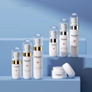 40ml 60ml 80ml en plastique en forme de <span class=keywords><strong>capsule</strong></span> blanc brume maquillage réglage vaporisateur bouteille d'eau émulsion presse type lotion bouteille vide - Product Image 3