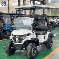 Carrito de Golf CAMP Homologado para Calle, 4 Plazas, Batería de Litio de 72V, Carro de Golf Eléctrico para Comunidades Privadas, Barrios y Clubes Campestres