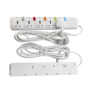 5 Way Power Strip Sockets Surge Protection 220V 250V