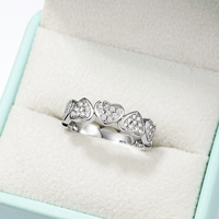 Bague unisexe en argent sterling 925 plaqué or, style James Avery, sertie de moissanite, bijoux haut de gamme polyvalents, modèle MR0284