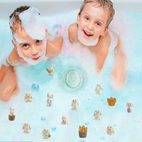 Paquet de 20 boules de bain à bulles surprises pour le bain sur le thème de Pâques, lavande, rose, lait, arômes, oeufs de Pâques pour enfants, remplisseurs-OEM
