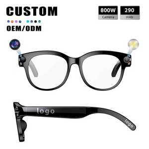 Gafas Inteligentes OEM M89S de 8MP con Asistente de IA, Traducción en Tiempo Real, Resistencia al Agua IP67, Carga Inalámbrica, WiFi QCC5144 - Product Image 1