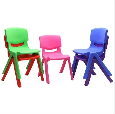 HBAM مجموعة طاولة و كرسي للأطفال أثاث روضة الأطفال من البلاستيك المتين طاولات وأرائك حفلات للأطفال