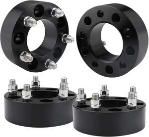 Cheap Price 87.1mm Hub Bore with 14x1.5 <strong>Studs</strong> Black <strong>Wheel</strong> <strong>Spacers</strong> - Product Image 3
