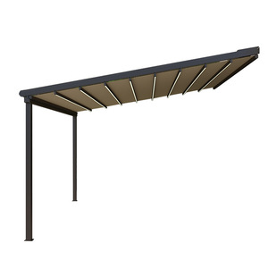 Auvent pliable haute résistance au vent, imperméable, rétractable, pour usage extérieur en bord de mer et en zone côtière - Product Image 5