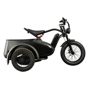 Vélo de montagne électrique avec side-car et pneus larges, modèle Fat Boy - Product Image 3