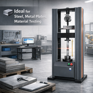 Hydraulischer Zugfestigkeitsprüfer für Stahlplattenmaterialien mit 0,1% Genauigkeit, Laborprüfgerät - Product Image 4