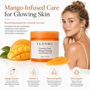 Acelerador de Bronceado Natural Rápido y Intenso Mango Extreme Dark, Gel de Bronceado de Lujo y <span class=keywords><strong>Gotas</strong></span> de Bronceado para Uso en Casa - Product Image 3