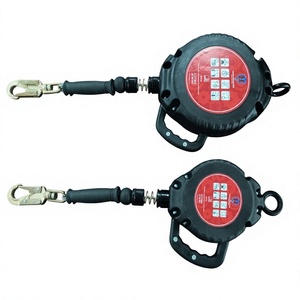 อุปกรณ์ป้องกันการตกแบบดึงกลับอัตโนมัติ ยี่ห้อ Tirupat Industry รุ่น Industrial Safety พร้อมหัวเข็มขัดแบบเชื่อมต่อเร็ว รับน้ำหนักได้ 500 กก. แรงดึงขาด 140 กก. - Product Image 3