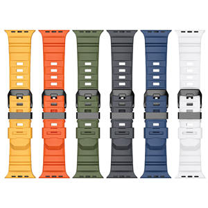 Bracelet de montre intelligent en gros personnalisé Soigne, bracelet de montre en or et en argent pour Apple - Product Image 1