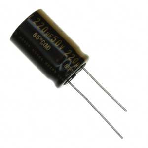 Fournisseurs de composants électroniques originaux UKZ1H221MHM1TN, condensateurs électrolytiques en aluminium 220uF ±20% 50V à montage traversant - Product Image 1