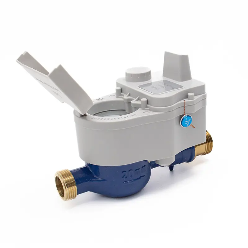 LoRa Wan material stainless/copper/cast iron/plastic valve control wireless optional smart cold hot water meter