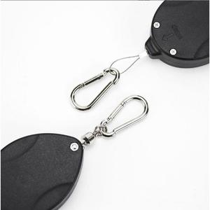 Gancho telescópico para colgar cestas y macetas de flores, 160 cm, con giro, plástico negro, capacidad de carga de 25 kg - Product Image 4