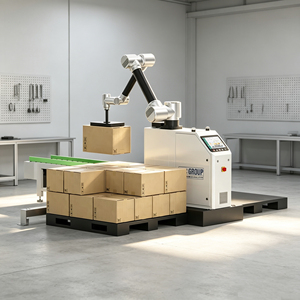 Robot de palettisation mobile à 6 axes, empilage automatique de cartons, cobot - Product Image 1