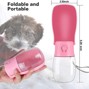 <b>Foldable</b> Pet <b>Water</b> <b>Bottle</b> Portable For Cats And Dogs Outdoor Use - Product Image 3