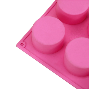 Moules en silicone en forme de cœur, lot de 2, 8 cavités, écologiques, pour gâteaux, chocolats, savons et gelées, sans phtalates, avec sac - Product Image 3