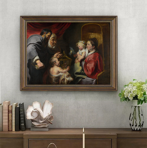 Decoración moderna para el hogar, retrato lujoso, póster de <span class=keywords><strong>restaurante</strong></span>, marco de arte, pintura al óleo del cuerpo femenino - Product Image 2