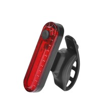 Feu arrière de vélo à LED COB lumineux avec batterie 330 mAh, rechargeable par USB, pour la conduite nocturne en extérieur