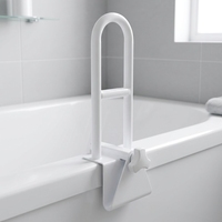 Barre d'appui antidérapante réglable pour baignoire, accessoires de salle de bain pour la maison