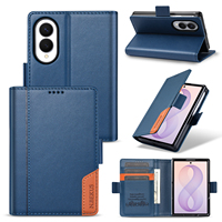 Étui en cuir premium anti-RFID pour Samsung Galaxy Z Fold 8 Ultra 7 6 5 4 5G, avec support et fonction portefeuille, protection anti-chute