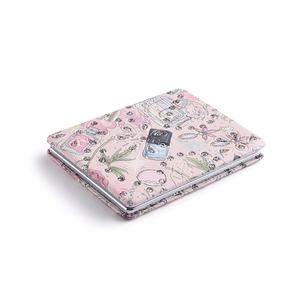 Top Sale Custom Pocket White Pink <b>Rectangle</b> Compact <b>Mirror</b> for Girls Travel Makeup <b>Mirror</b> - Product Image 3