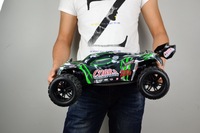 Camion RC 4x4 1/8 avec moteur brossé, ESC 40A, moteur 590, électrique, haute vitesse, télécommande, qualité hobby