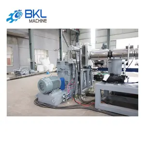 500kg Double Stage Granulator Pelletizing In Plastic Recycling Machine