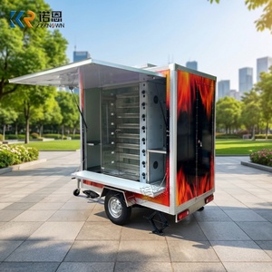 Remorque de rôtisserie, mini food truck, barbecue mobile, remorque alimentaire pour poulet rôti avec équipement complet - Product Image 1
