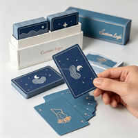 Jeu de cartes à jouer de luxe personnalisé avec logo estampé à chaud pour cadeaux