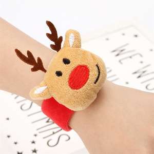 Regalos de Navidad Niños Pat Círculo Traje Decoraciones de Navidad Ciervos Botas Guantes Cristo Pulsera Al por mayor - Product Image 5