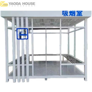 Cabine préfabriquée de billet de kiosque de sécurité de cadre en acier extérieur de 2024 pour la <span class=keywords><strong>France</strong></span> - Product Image 2