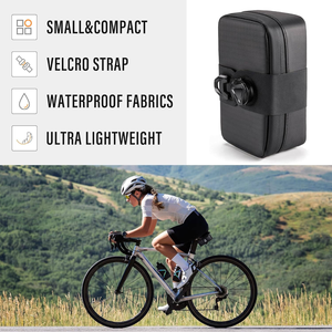 กระเป๋ากันน้ำสำหรับขี่จักรยานจักรยานเสือภูเขากระเป๋าอานม้าที่กั้นหลายชั้นสายถอดออกได้ใช้ได้กับกีฬาทั่วไป - Product Image 6